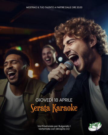 Serata Karaoke – 18 aprile